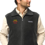 Men's Columbia fleece vest - Image 9