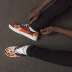 Men's lace-up canvas shoes