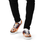 Men's lace-up canvas shoes - Image 3