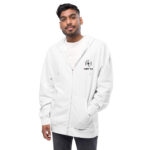 Unisex fleece zip up hoodie - Image 7